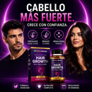 Hair Growth 120 capsulas | Más Volumen, Menos Caída y Cabello Más Saludable desde la Primera Semana