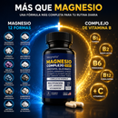 MEGNETA Magnesio Complejo 12 en 1 + Complejo B | 60 Cápsulas