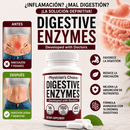 🌿 ENZIMAS DIGESTIVAS | 🔥 60 Cápsulas | Apoyo Digestivo y Menos Hinchazón ⏰